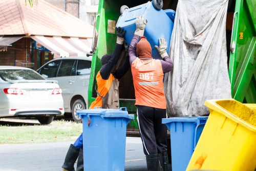 Recycled materials from construction waste
